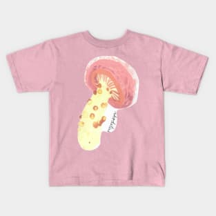 Rhodotus mushroom Kids T-Shirt